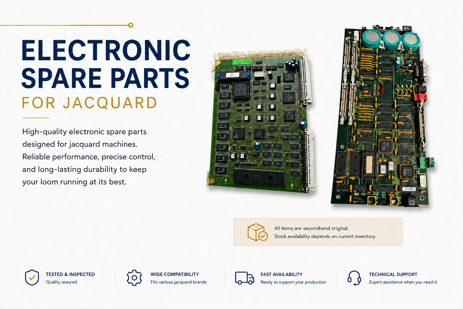 Electronic Spare Parts product presentation