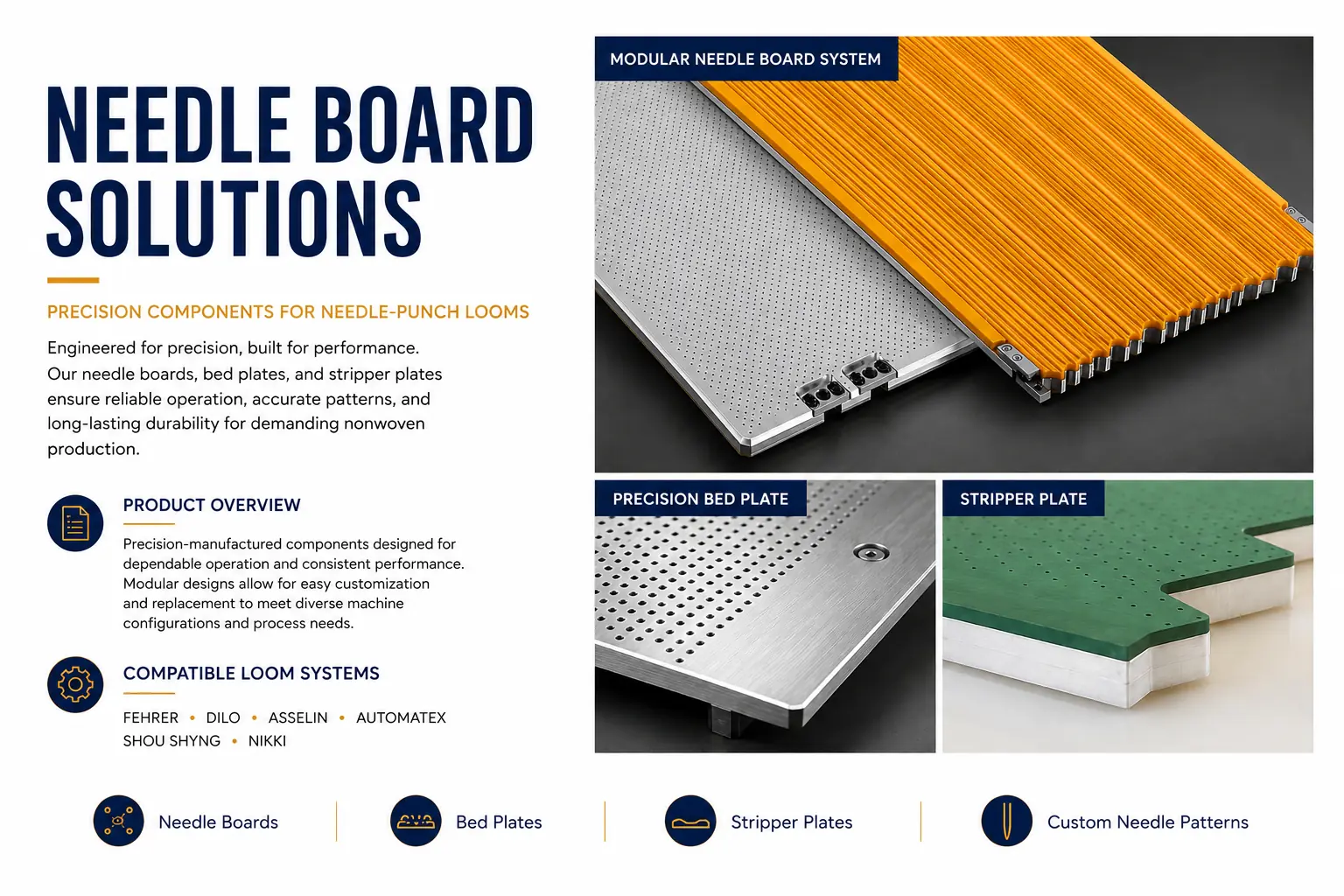 Needle Board Solutions product presentation