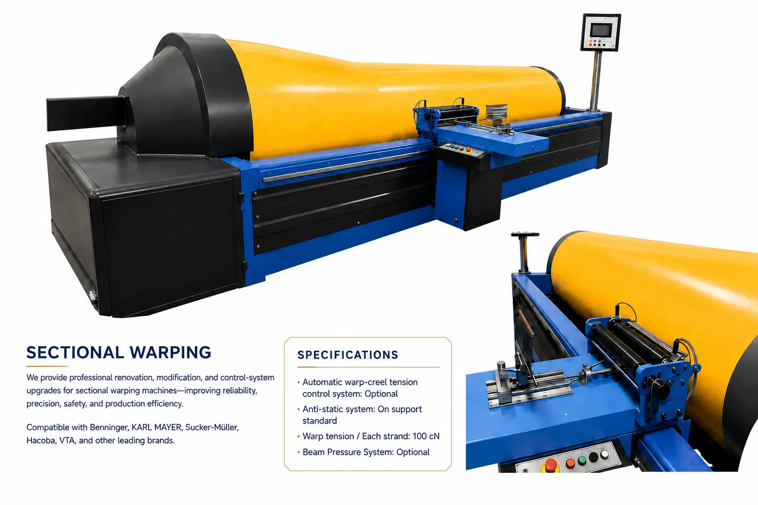 Sectional Warping product presentation